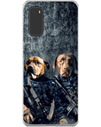 'The Navy Veterans' Personalized 2 Pet Phone Case