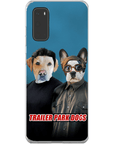 'Trailer Park Dogs 1' Personalized 2 Pets Phone Case