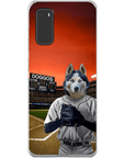 Funda para móvil personalizada 'El jugador de béisbol'