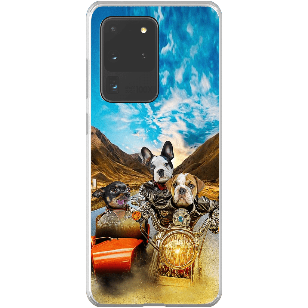 &#39;Harley Wooferson&#39; Personalized 3 Pet Phone Case
