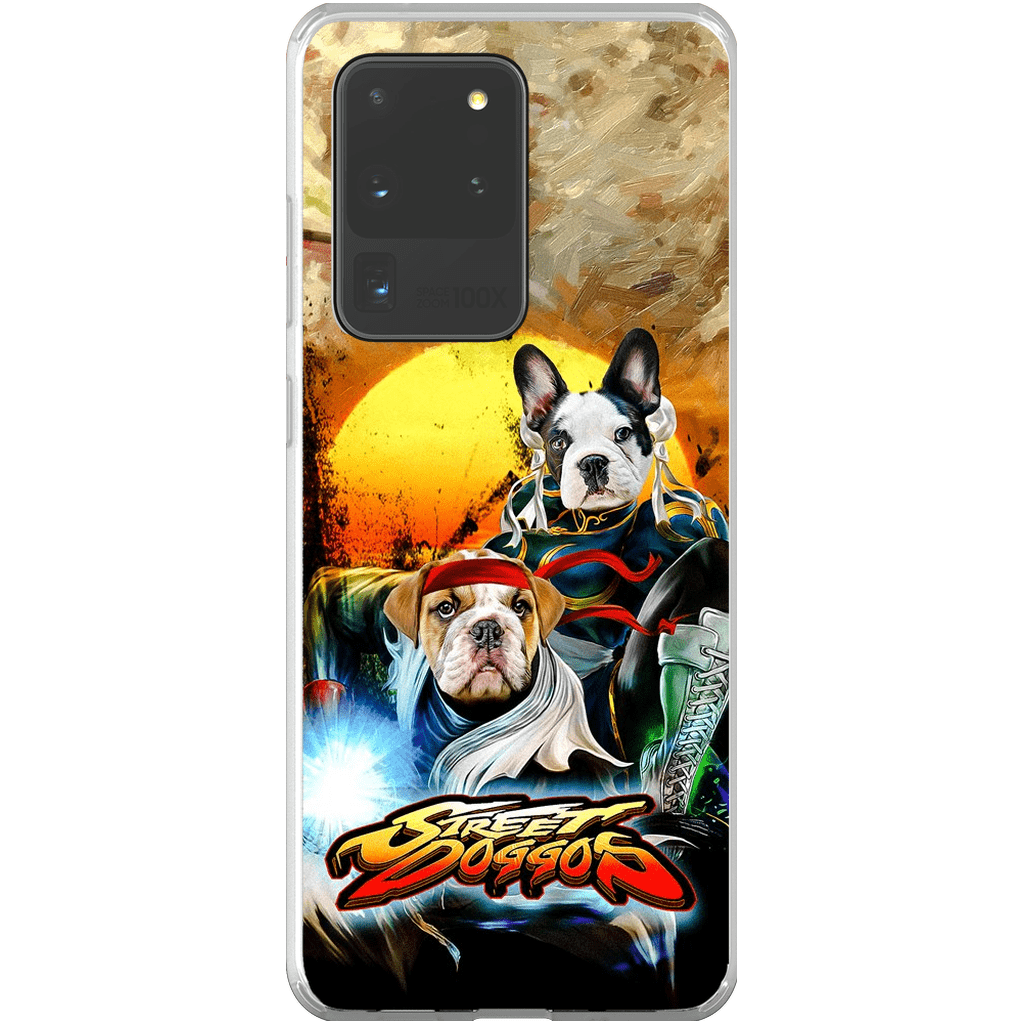 &#39;Street Doggos 2&#39; Funda personalizada para teléfono con 2 mascotas