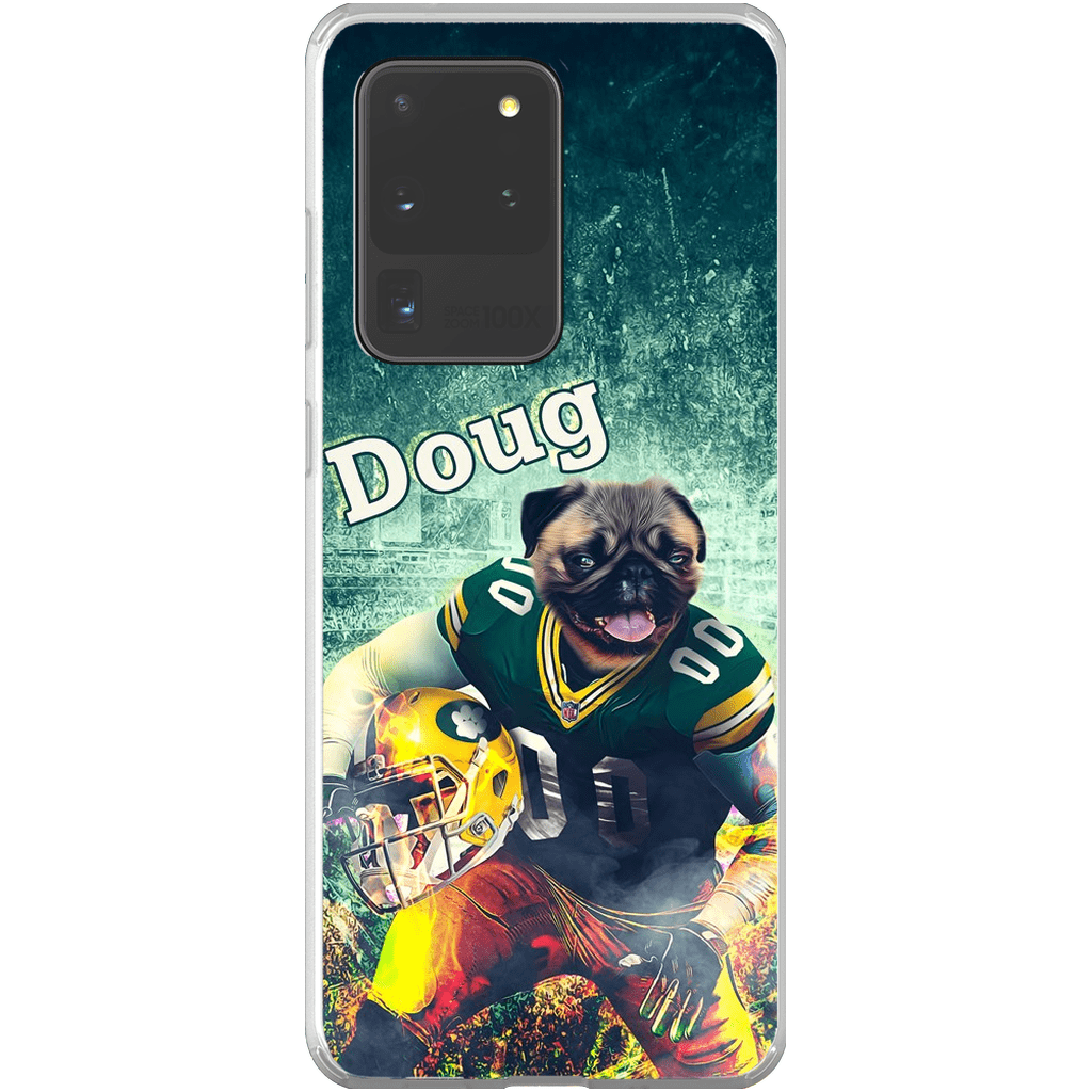 &#39;Green Bay Doggos&#39; Personalized Dog Phone Case