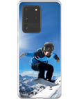 'The Snowboarder' Personalized Phone Case