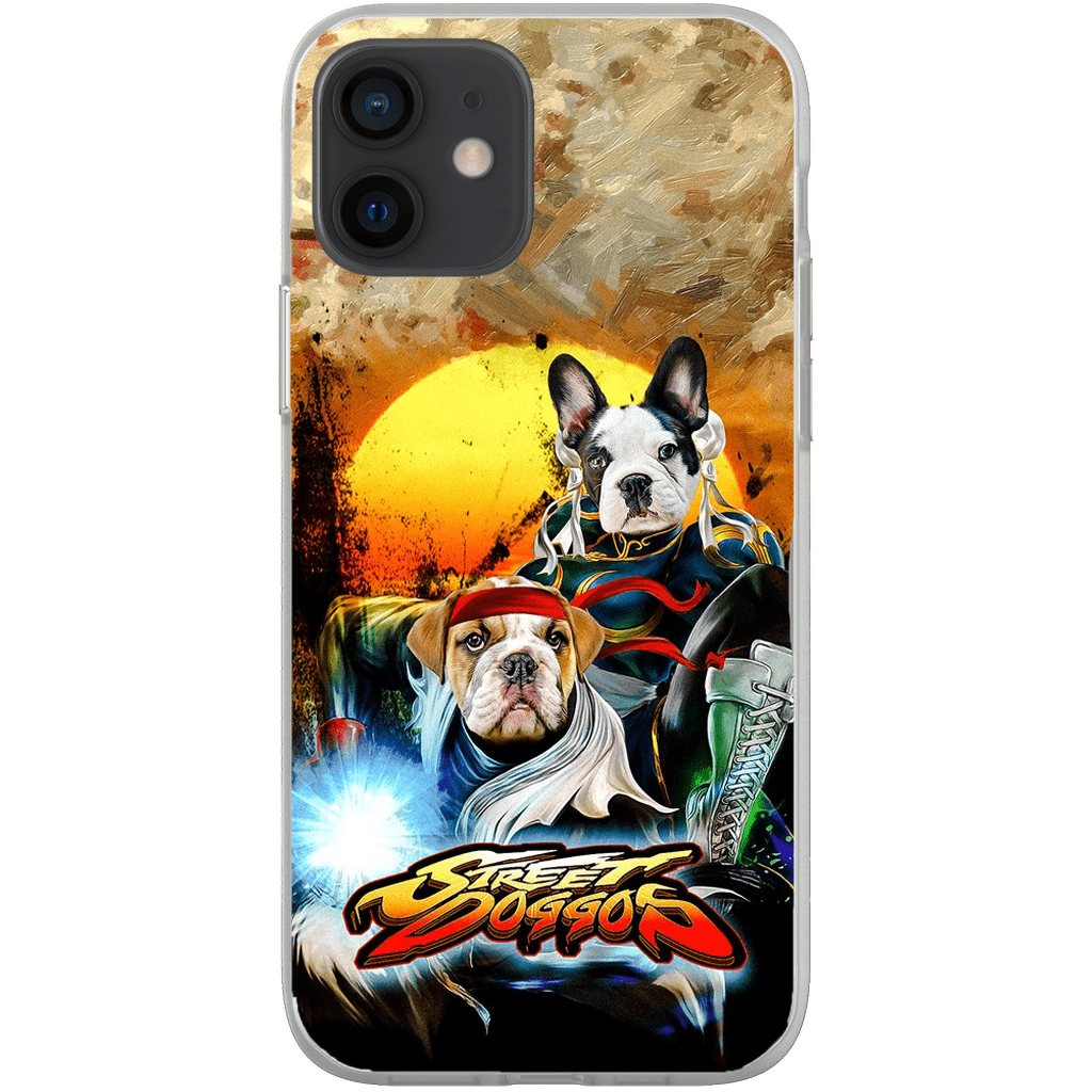 &#39;Street Doggos 2&#39; Funda personalizada para teléfono con 2 mascotas