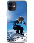 Funda para móvil personalizada 'El snowboarder'