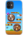 Retro Video Game Personalized Pet Phone Case