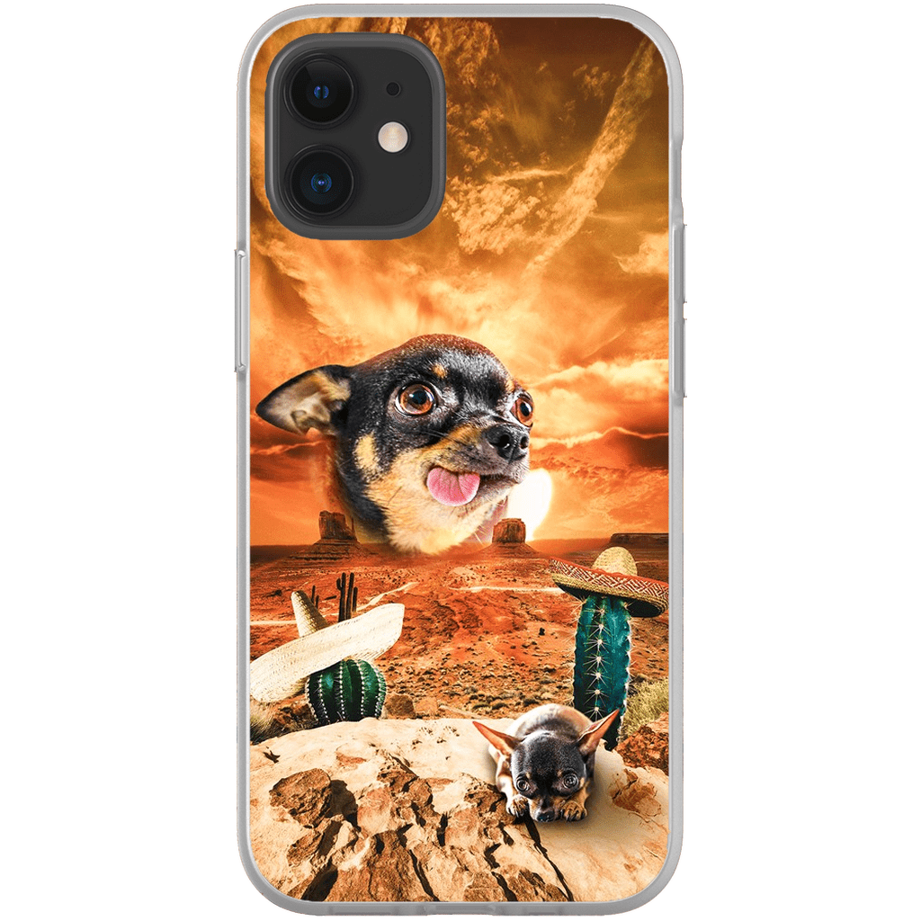 &#39;Mexican Desert&#39; Personalized Pet Phone Cases