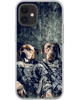 'The Army Veterans' Personalized 2 Pet Phone Case