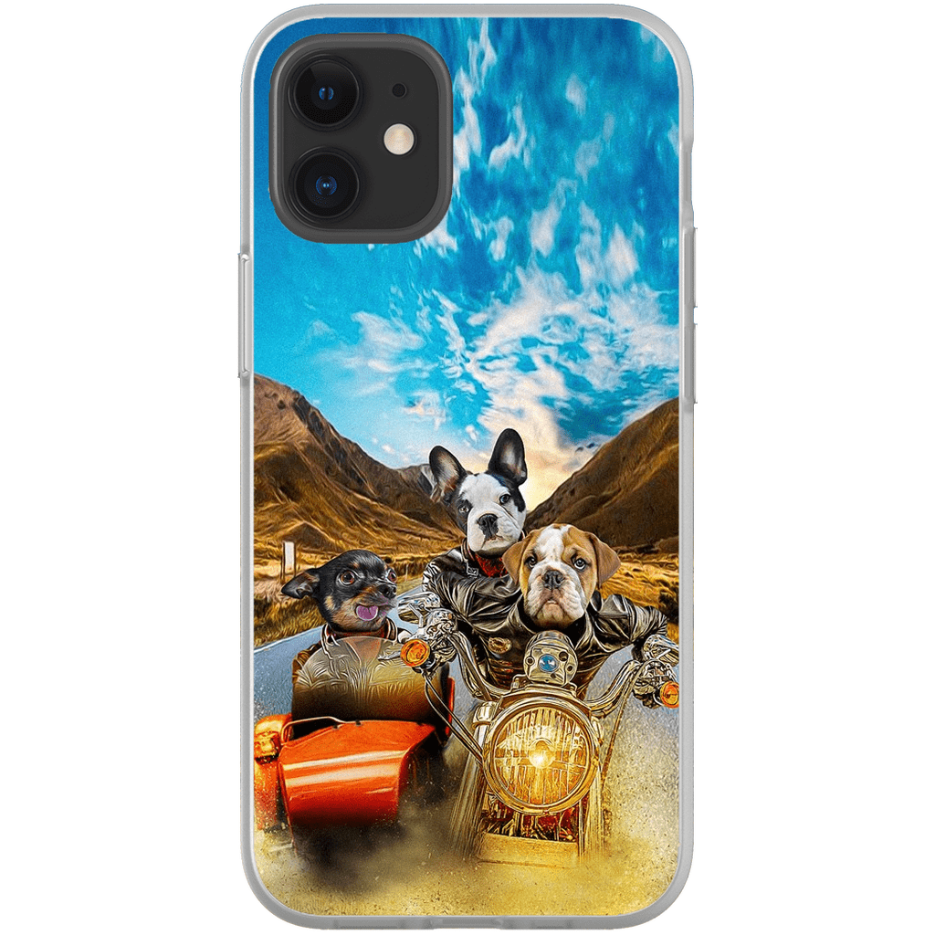 &#39;Harley Wooferson&#39; Personalized 3 Pet Phone Case