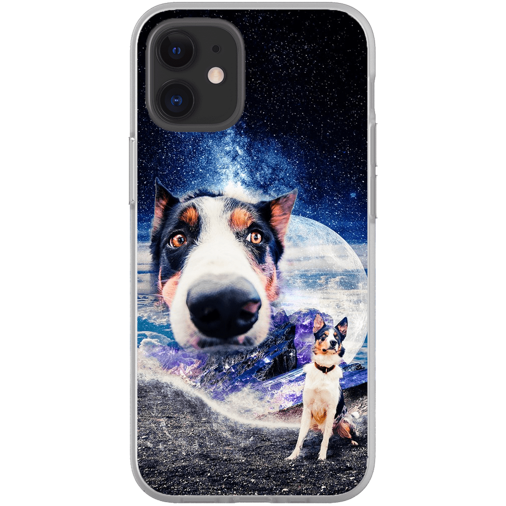 &#39;Doggo in Space&#39; Personalized Phone Case