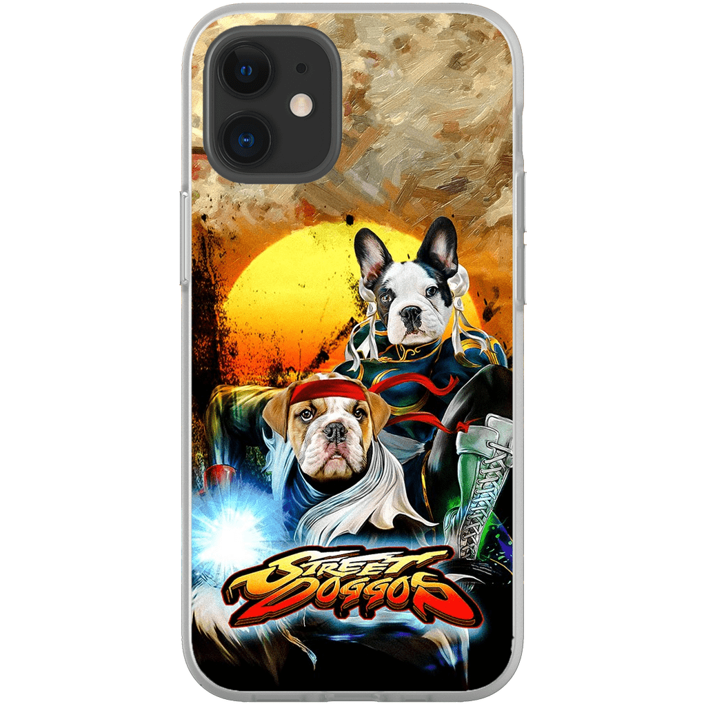 &#39;Street Doggos 2&#39; Funda personalizada para teléfono con 2 mascotas