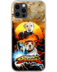 'Street Doggos' Personalized 2 Pet Phone Case