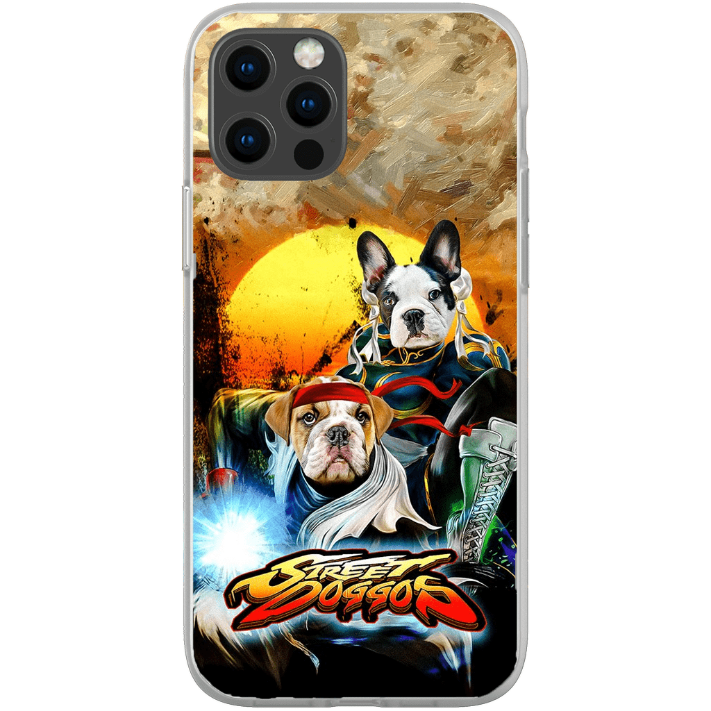 &#39;Street Doggos 2&#39; Funda personalizada para teléfono con 2 mascotas