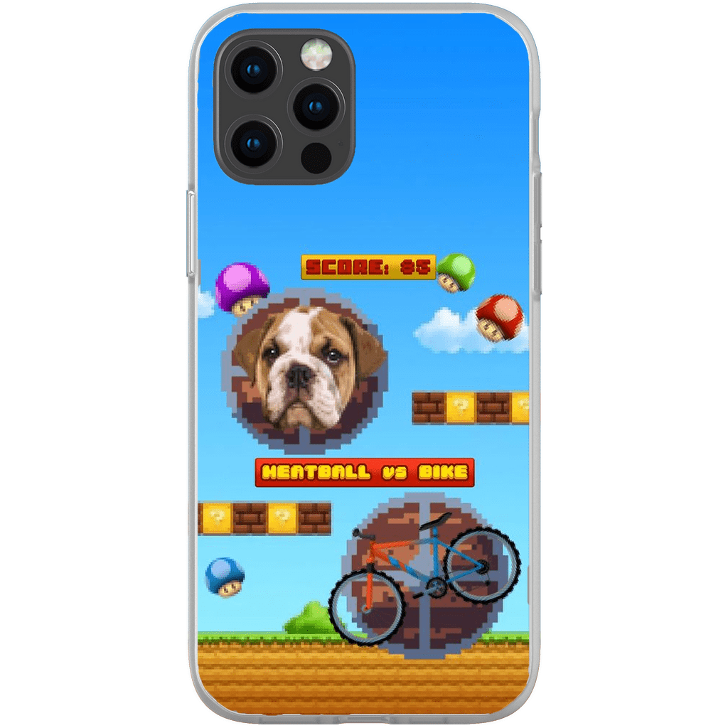 Retro Video Game Personalized Pet Phone Case