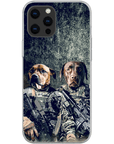 'The Army Veterans' Personalized 2 Pet Phone Case