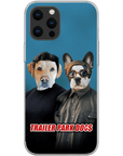 'Trailer Park Dogs 1' Personalized 2 Pets Phone Case