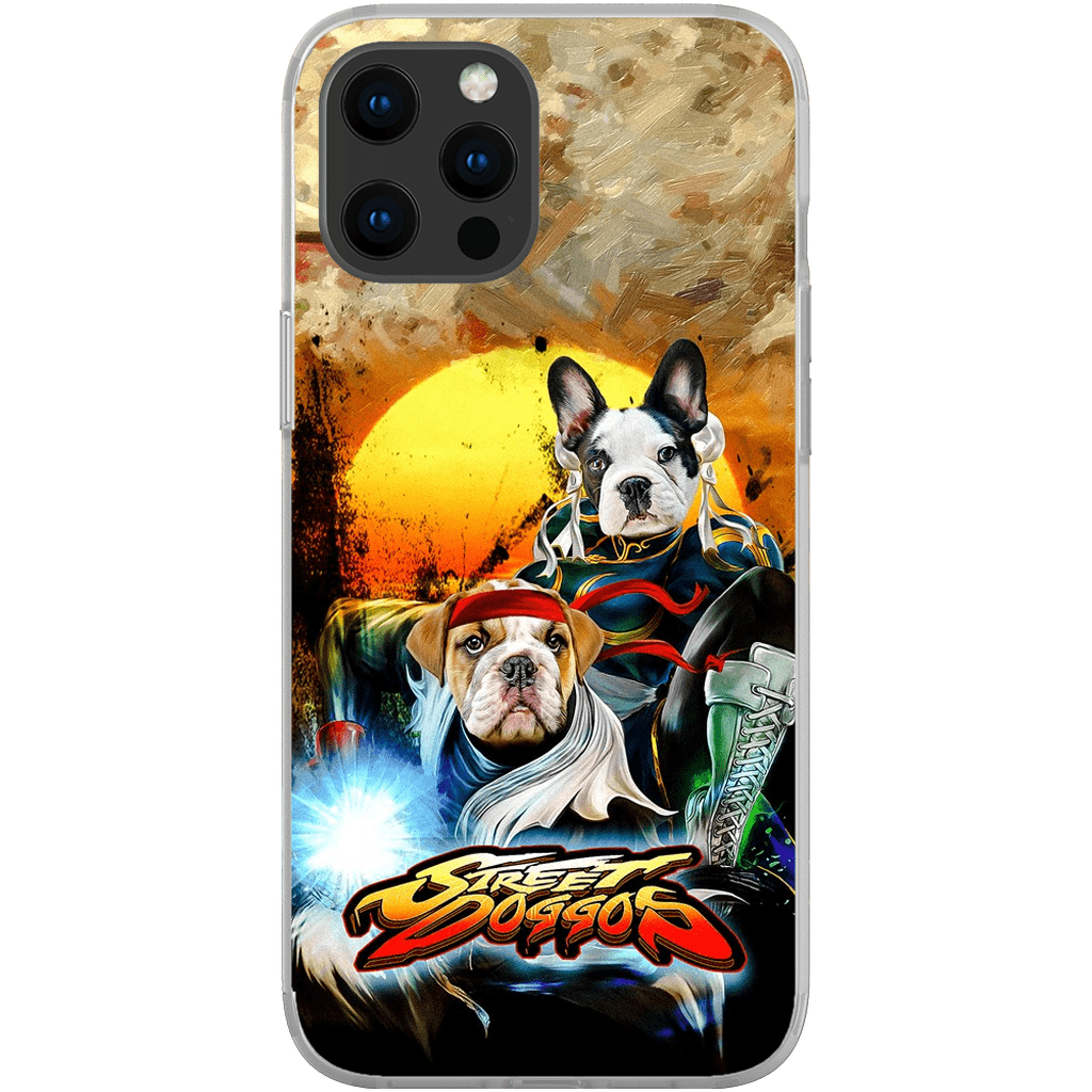 &#39;Street Doggos 2&#39; Funda personalizada para teléfono con 2 mascotas