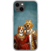 Load image into Gallery viewer, &#39;King and Queen&#39; Personalized 2 Pets Phone Case