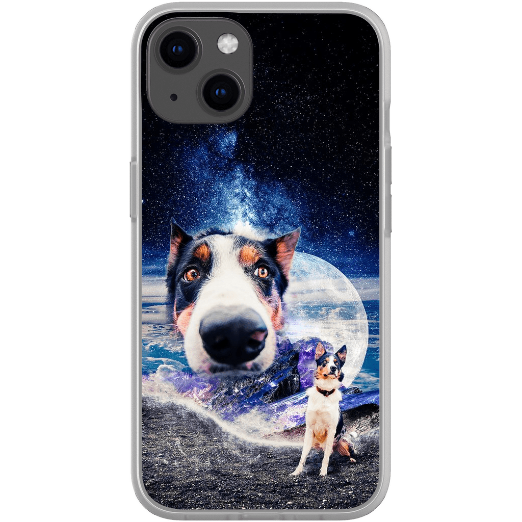 &#39;Doggo in Space&#39; Personalized Phone Case