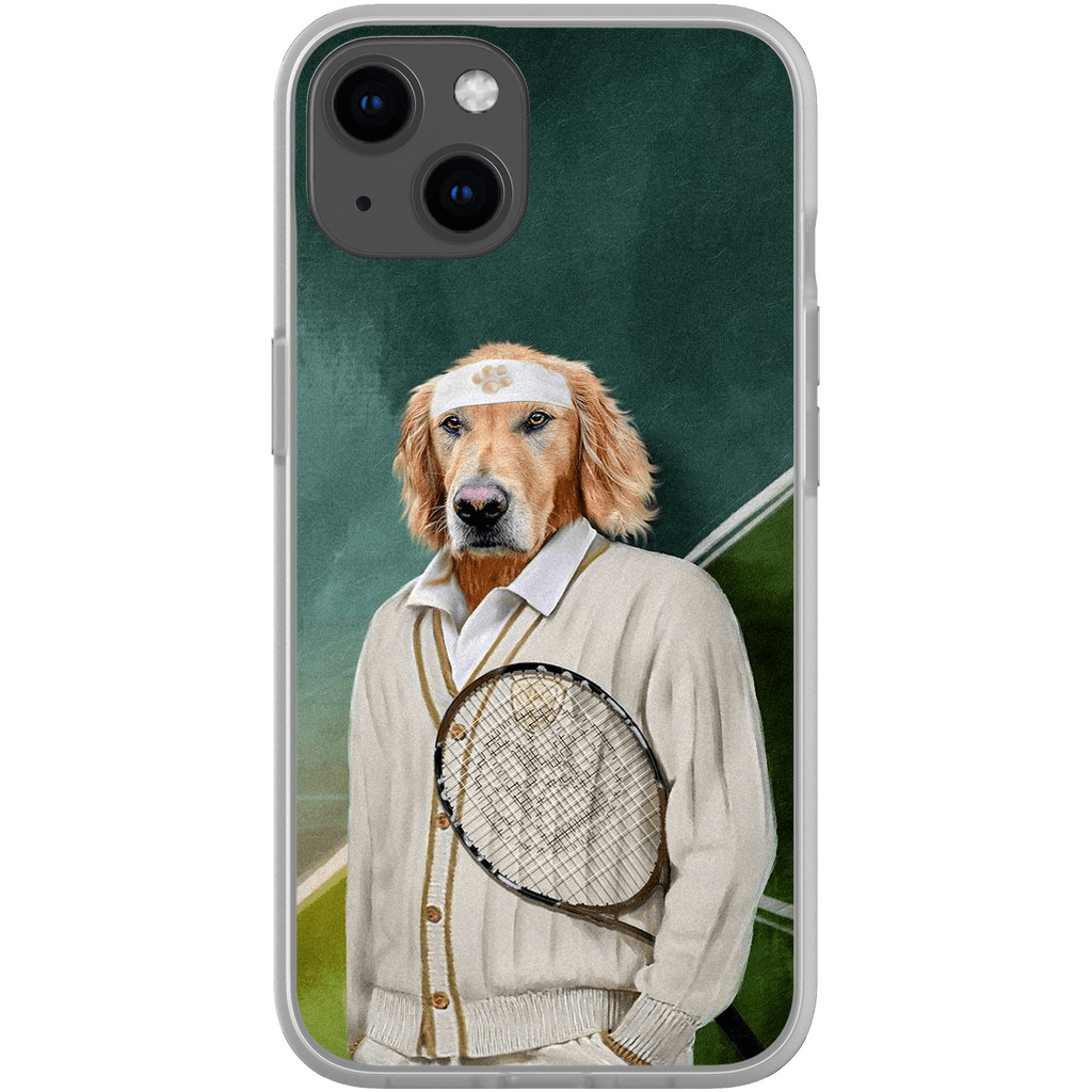 &#39;Tennis Player&#39; Personalized Phone Case