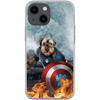 Load image into Gallery viewer, &#39;Captain Doggmerica&#39; Personalized Phone Case