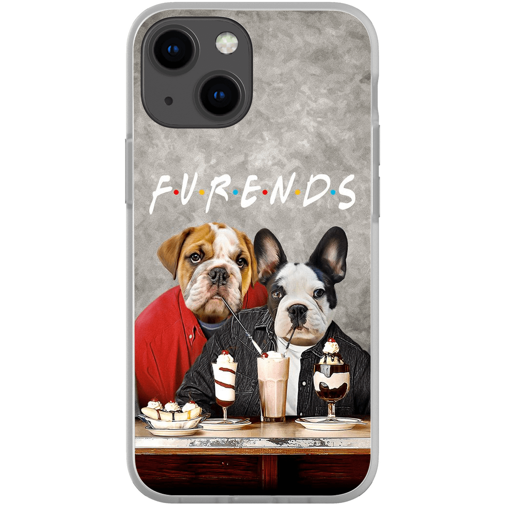 &#39;Furends&#39; Personalized 2 Pet Phone Case