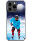'The Hockey Player' Personalized Phone Case
