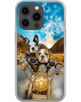 'Harley Wooferson' Personalized 2 Pets Phone Case