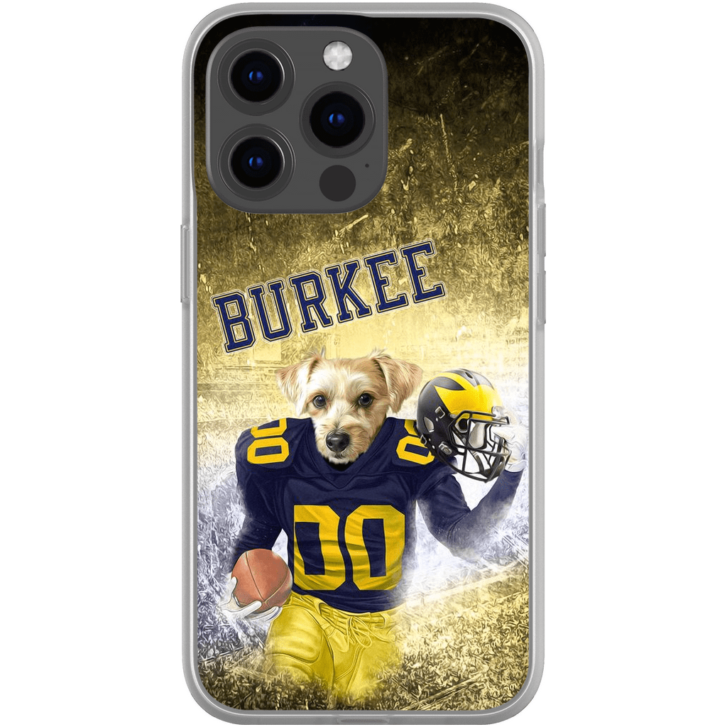 &#39;Michigan Doggos&#39; Personalized Phone Case