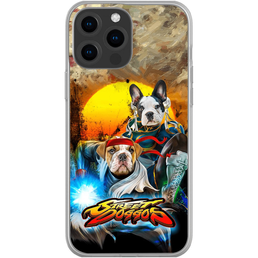 &#39;Street Doggos 2&#39; Funda personalizada para teléfono con 2 mascotas