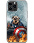 'Captain Doggmerica' Personalized Phone Case