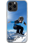 'The Snowboarder' Personalized Phone Case