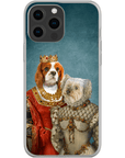 'Queen and Princess' Personalized 2 Pet Phone Case