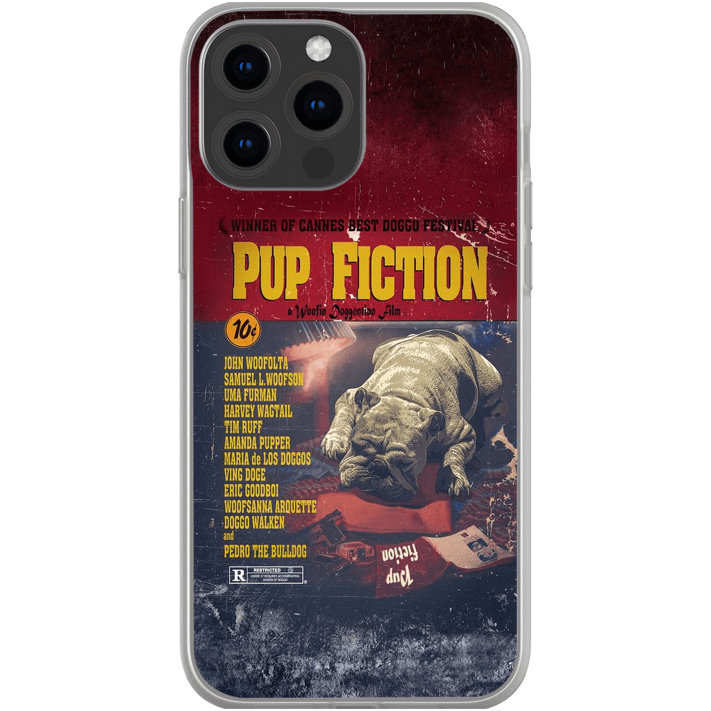 'Pup Fiction' Personalized Phone Case