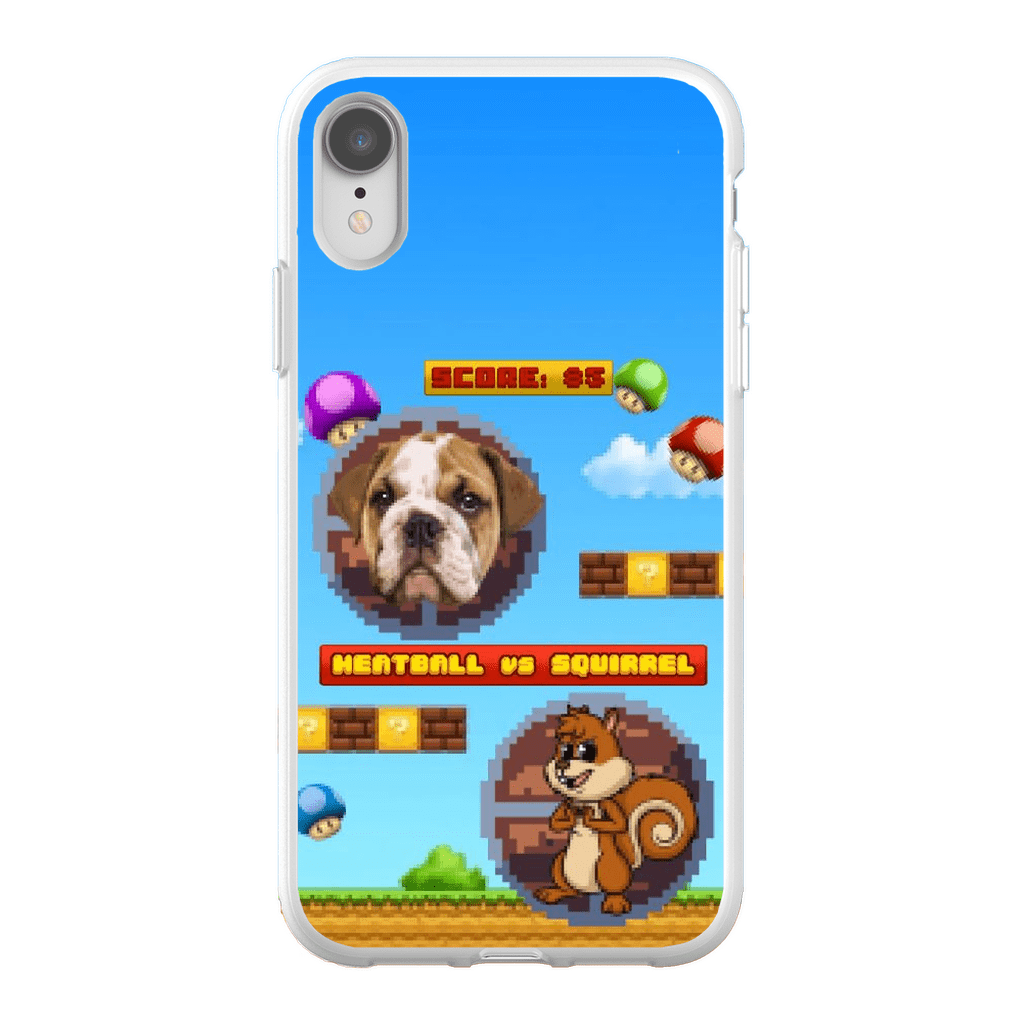 Retro Video Game Personalized Pet Phone Case