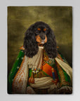 Manta personalizada para mascotas 'Príncipe Doggenheim' 