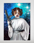 'Princess Leidown' Personalized Dog Poster