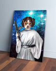 'Princess Leidown' Personalized Pet Canvas