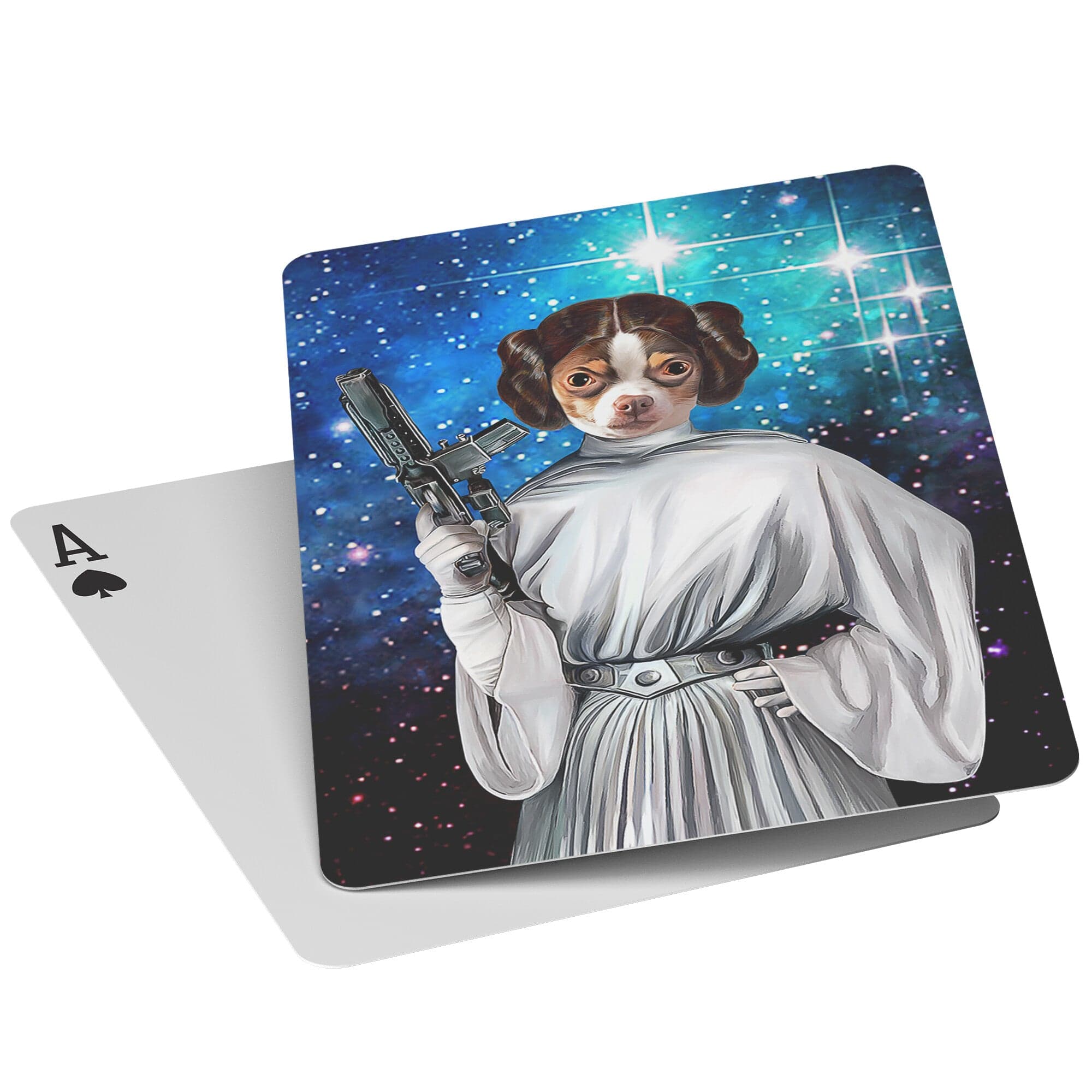 &#39;Princess Leidown&#39; Personalized Pet Playing Cards