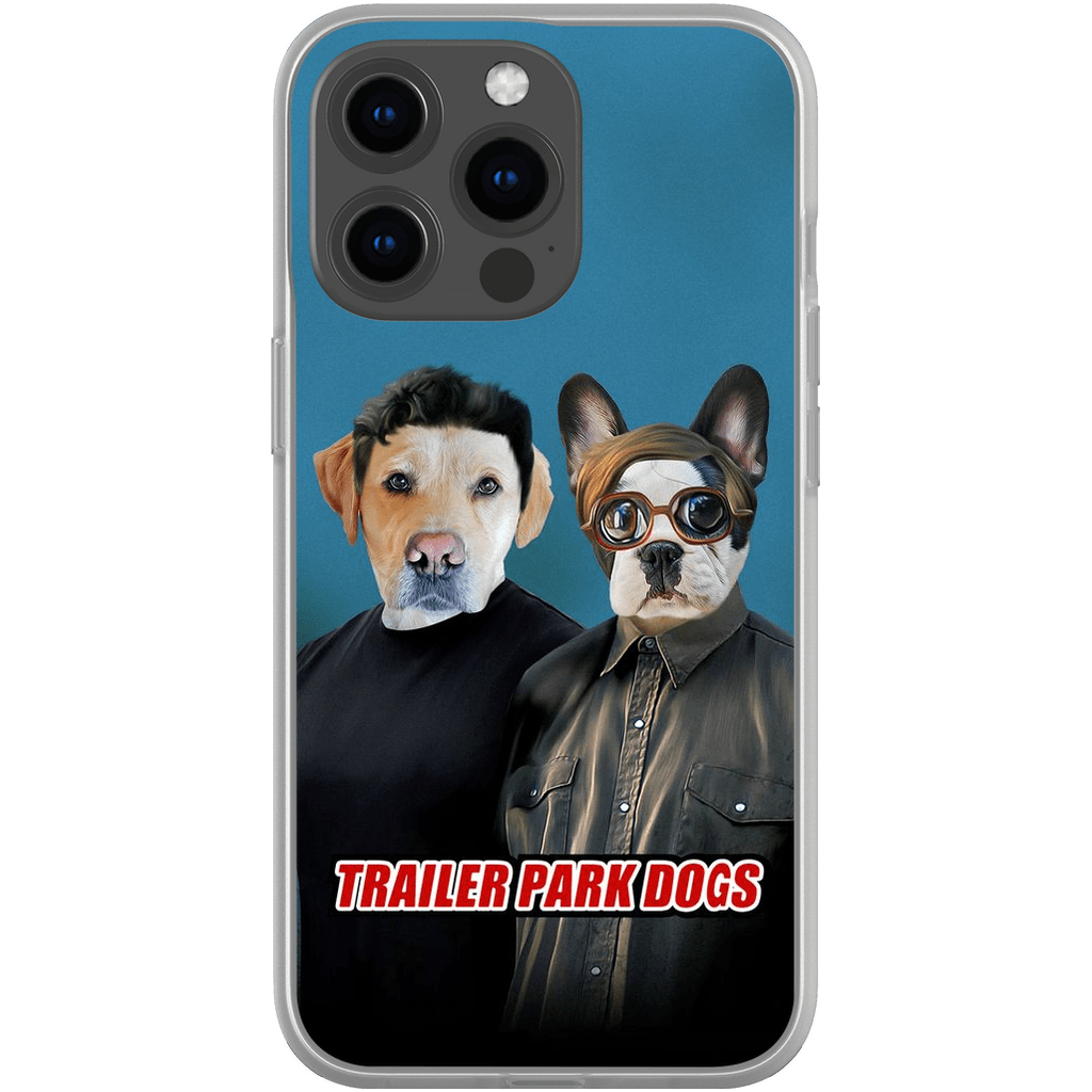 &#39;Trailer Park Dogs 1&#39; Personalized 2 Pets Phone Case