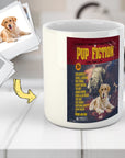 'Pup Fiction' Personalized 2 Pet Mug