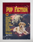 Póster personalizado para 2 mascotas 'Pup Fiction'