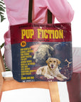 'Pup Fiction' Personalized 2 Pet Tote Bag
