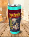 'Pup Fiction' Personalized 2 Pet Tumbler