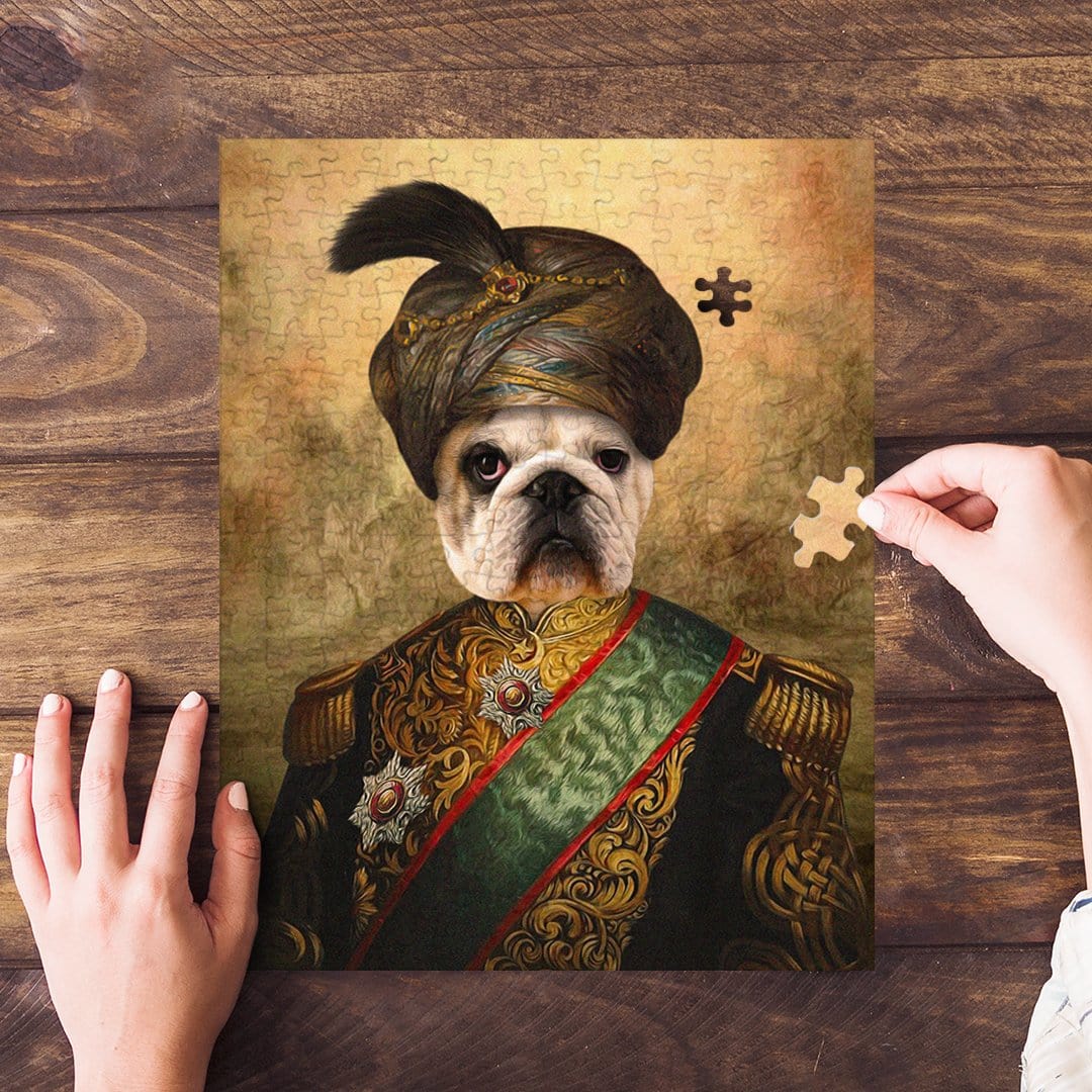 &#39;The Sultan&#39; Personalized Pet Puzzle