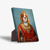 Load image into Gallery viewer, &#39;The Queen&#39; Personalized Pet Standing Canvas