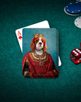 'The Queen' Personalized Pet Playing Cards