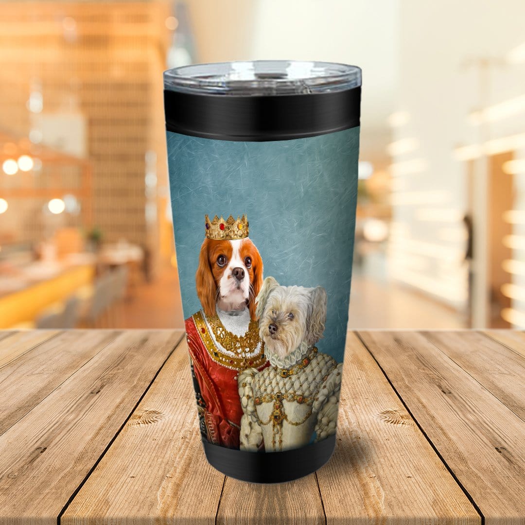 Queen and Princess Personalized 2 Pet Tumbler