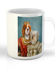 'Queen and Princess' Personalized 2 Pets Mug
