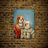 Queen and Princess: Personalized 2 Dog Poster